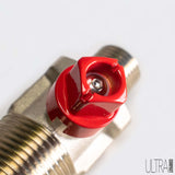 Ultra Compact© isolation valve 1" BSPT male x 1/2" BSPP male with fitted 15mm square head adapter