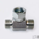 Tee fitting 1/2" Male x 1/2" Male x 1/2" Female swivel centre